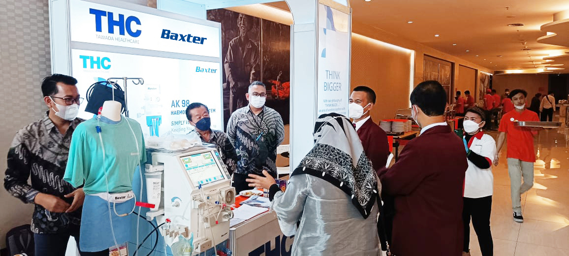 The THC Renal Care team participated in the 5th Regional Congress and Annual Scientific Meeting (PITWIL) of the Indonesian Dialysis Nurses Association (IPDI) West Java Province