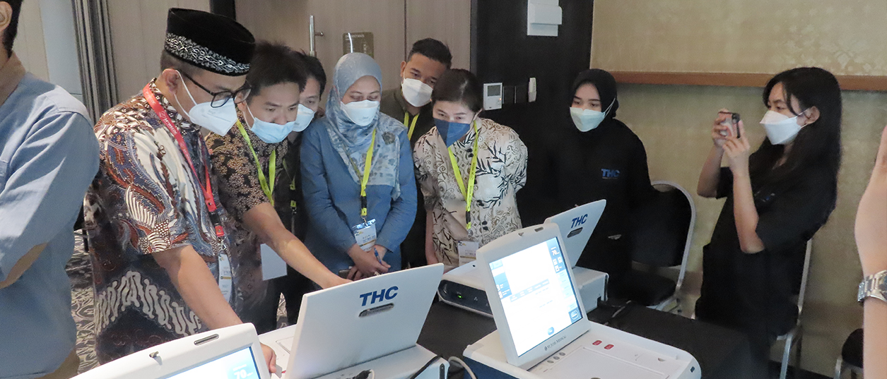 The THC Cardiovascular Team participated in the Weekend Course on Cardiology (WCOC) 2022