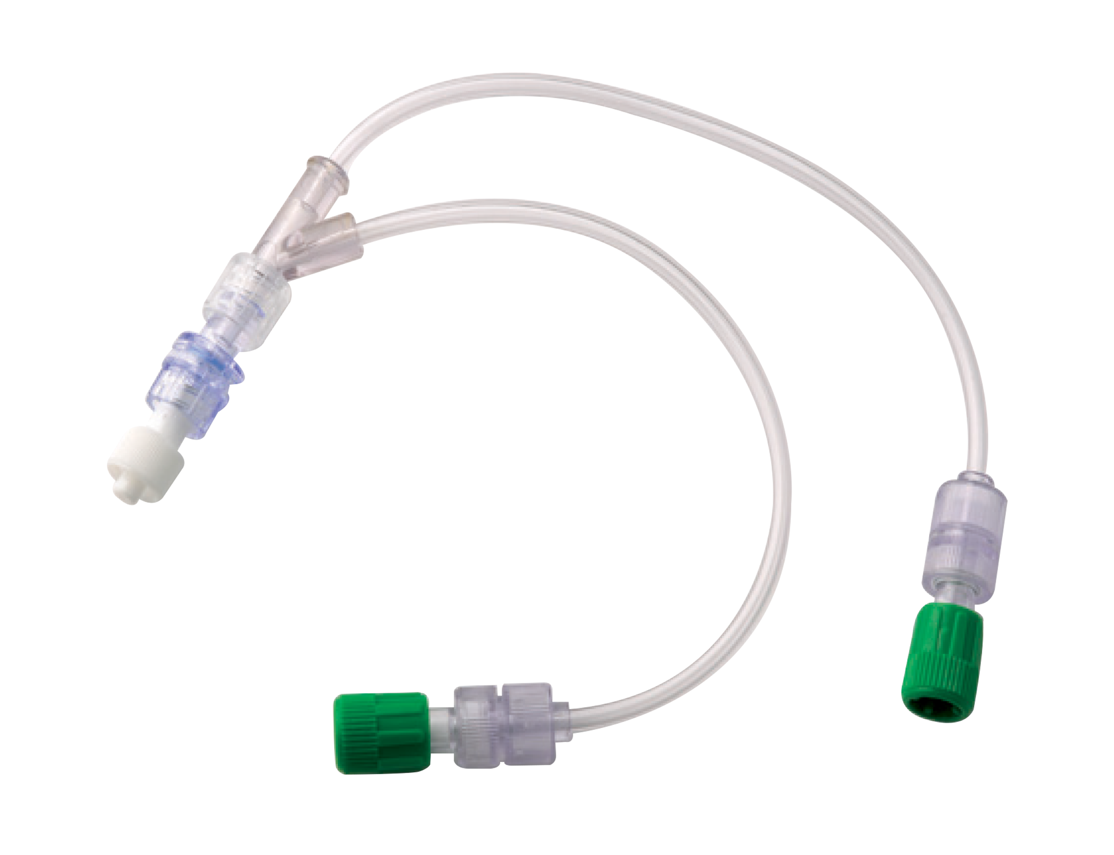 EXTENSION Y TUBING ADAPTER DUAL CHECK VALVES