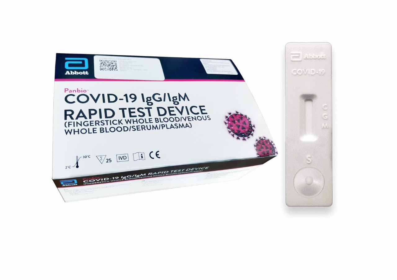 PANBIO™ COVID 19 IGG/IGM RAPID TEST DEVICE